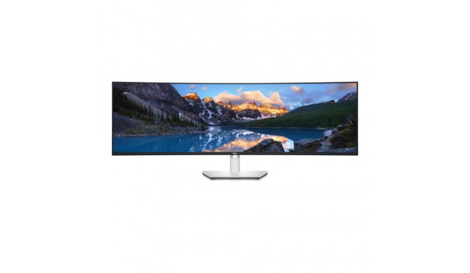 DELL UltraSharp U4924DW LED display 124.5 cm (49&quot;) 5120 x 1440 pixels 5K Ultra HD LCD Black