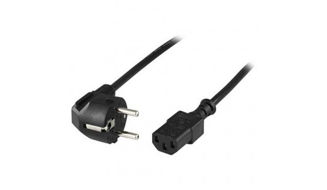 Deltaco DEL-110 power cable Black 3 m