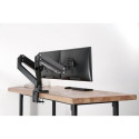 Digitus Universal Dual Monitor Mount with Gas Spring and Clamp Mount