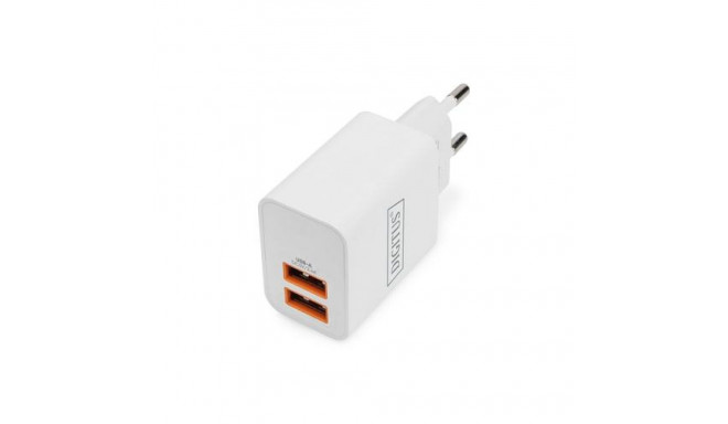 Digitus USB Charger 2x USB-A, 15.5W