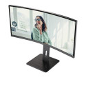 AOC CU34P3CV computer monitor 86.4 cm (34&quot;) 3440 x 1440 pixels UltraWide Quad HD LED Black