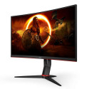 AOC CQ27G2S/BK computer monitor 68.6 cm (27&quot;) 2560 x 1440 pixels Quad HD Black, Red