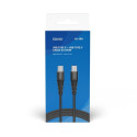 Savio CL-160 USB cable USB 2.0 2 m USB C Black