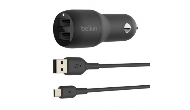 Belkin BoostCharge Smartphone Black Cigar lighter Auto