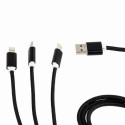 Gembird CC-USB2-AM31-1M USB cable USB 2.0 USB A Black