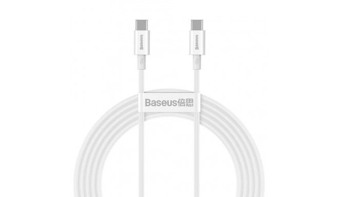 Baseus Superior USB cable USB 2.0 1 m USB C White