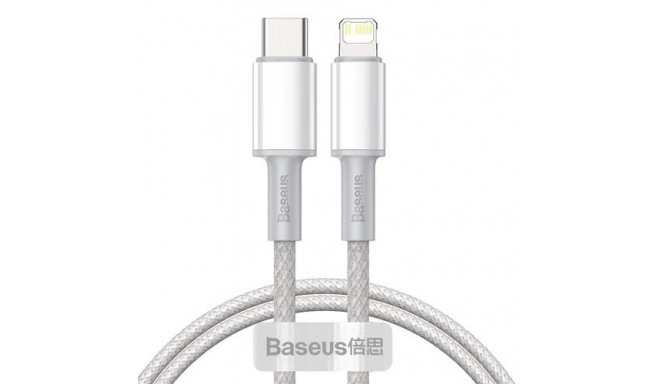 Baseus CATLGD-02 lightning cable 1 m White