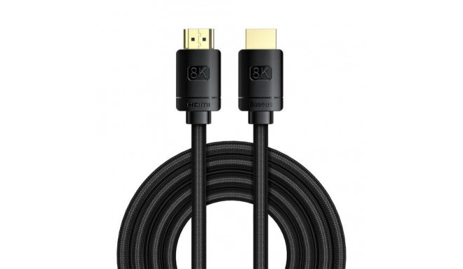 Baseus CAKGQL01 HDMI cable 3 m HDMI Type A (Standard) Black, Silver