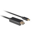 Lanberg CA-CMHD-10CU-0030-BK video cable adapter 3 m USB Type-C HDMI