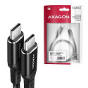 Axagon BUCM-CM20AB USB cable USB 2.0 2 m USB C Black