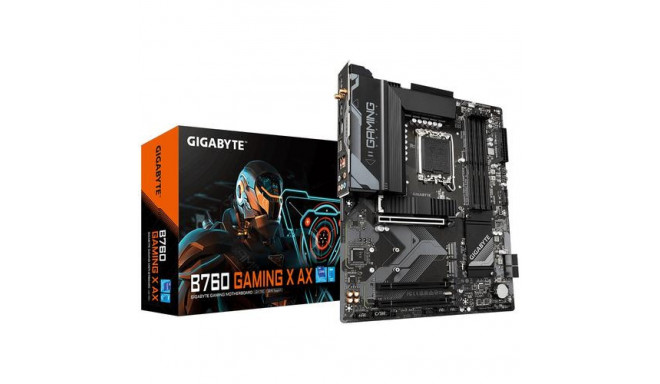 GIGABYTE B760 GAMING X AX Motherboard - Supports Intel Core 14th Gen CPUs, 8+1+1 Phases Digital VRM,