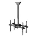 Deltaco ARM-0403 monitor mount / stand 177.8 cm (70&quot;) Black Ceiling