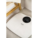 Adler AD 8172W personal scale Rectangle White Electronic personal scale