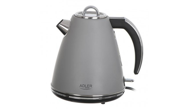 Adler AD 1343 electric kettle 1.5 L 1850 W Grey