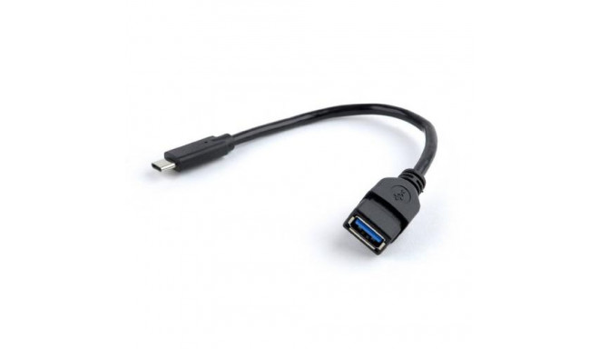 Gembird A-OTG-CMAF3-01 USB cable 0.2 m USB C USB A Black