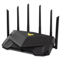 ASUS TUF Gaming AX6000 (TUF-AX6000) wireless router Gigabit Ethernet Dual-band (2.4 GHz / 5 GHz) Bla