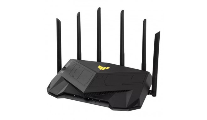 ASUS TUF Gaming AX6000 (TUF-AX6000) wireless router Gigabit Ethernet Dual-band (2.4 GHz / 5 GHz) Bla