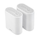 ASUS EBM68(2PK) – Expert Wifi Tri-band (2.4 GHz / 5 GHz / 5 GHz) Wi-Fi 6 (802.11ax) White 3 Internal