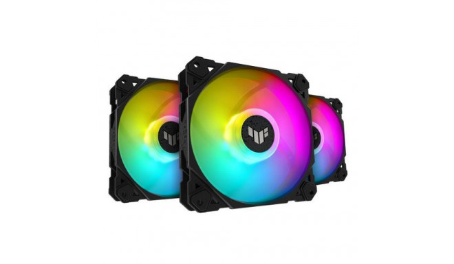 ASUS TUF Gaming TF120 ARGB Fan - Triple Fan Kit with ARGB Controller Computer case Air cooler 12 cm 