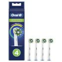 Oral-B CrossAction Replacement Brush Heads with CleanMaximiser Technology, 4 pcs