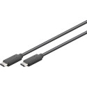 Goobay USB 3.1 Gen 1 0.5 m USB cable USB 3.2 Gen 1 (3.1 Gen 1) USB C Black