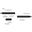 ICY BOX IB-DK4011-CPD Wired USB 3.2 Gen 1 (3.1 Gen 1) Type-C Black
