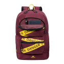 Rivacase Erebus 33.8 cm (13.3") Backpack Burgundy