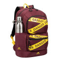 Rivacase Erebus 33.8 cm (13.3") Backpack Burgundy