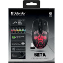 Defender Beta GM-707L mouse Gaming Right-hand RF Wireless Optical 1600 DPI