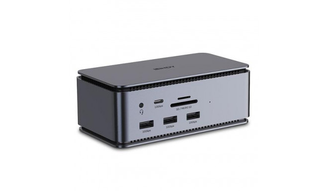 Lindy DST-Pro USB4, USB-C Laptop Docking Station