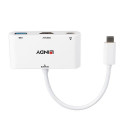 Lindy USB 3.2 Type C to HDMI Converter with USB Type A Port and Power Delivery