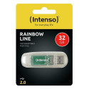 Intenso Rainbow Line USB flash drive 32 GB USB Type-A 2.0 Transparent