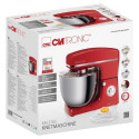 Clatronic KM 3765 food processor 1500 W 10 L Red, Stainless steel