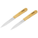 Opinel set of 2 paring knives N. 112 natural