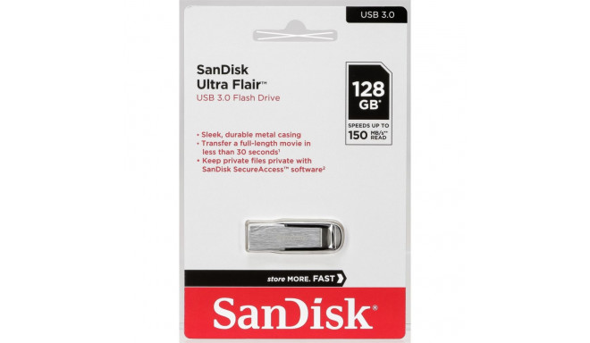 SanDisk Cruzer Ultra Flair 128GB USB 3.0 150MB/s  SDCZ73-128G-G46