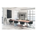 NEOMOUNTS Move Go Mobile Floor Stand fast install height adjustable