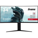 LCD Monitor|IIYAMA|34"|Gaming/Curved/21 : 9|Panel VA|3440x1440|21:9|180Hz|Matte|0.4 ms|Speakers|Heig