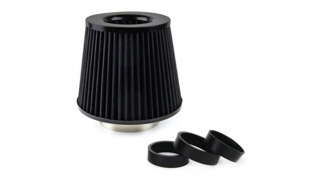 Universaalne must koonusõhufilter + 3 adapterit amio-02546