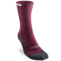 Half-Length Women's Hiking Socks Injinji Hiker Crew (Purple And Grey) M/l