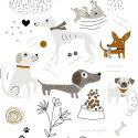 Voodikate Panzup Dogs 1 250 x 260 cm