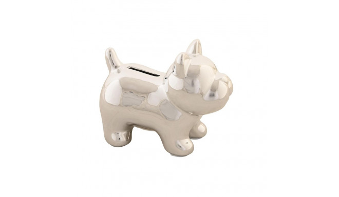 Money box DKD Home Decor Aluminium Dolomite Children's Dog 14 x 8 x 11,4 cm