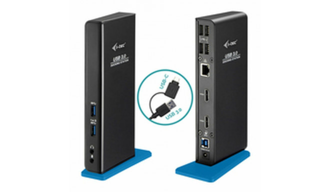 USB-jaotur i-Tec U3DUALHDMIDOCK