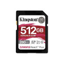 Kingston Canvas React Plus SDXC 512 GB Class 10 UHS-II/U3 V60 Card (SDR2V6/512GB)