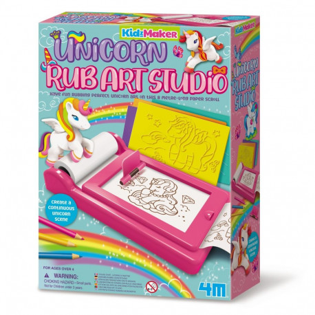 4M KidzMaker DIY komplekt ükssarviku rub art stuudio