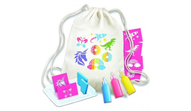 4M KidzMaker DIY komplekt šablooniga seljakoti trükkimiseks