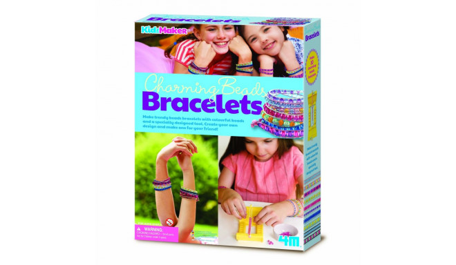 4M KidzMaker DIY komplekt võluvad helmestest käevõrud