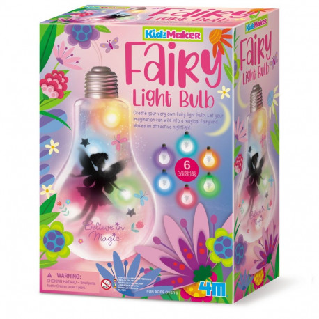 4M KidzMaker DIY komplekt haldjatulukese pirn