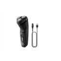 Philips | Shaver | S3244/12 | Operating time (max) 60 min | Wet & Dry | Lithium Ion | Black