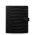 Filofax - Classic Croc A5  Ebony (tumepruun)