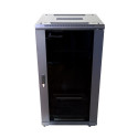 Extralink 22U 600x800 Black | Rack cabinet | Standing